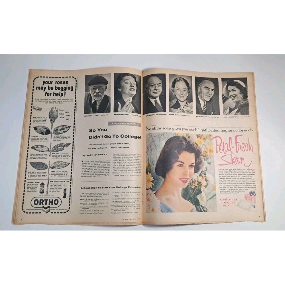 This Week Magazine Minneapolis Sunday Tribune 6/9/57 Kay Kendall - Picture 6 of 8